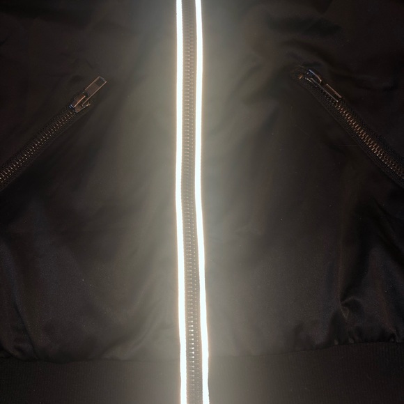 Fabletics Black baseball bomber style jacket - Picture 4 of 8